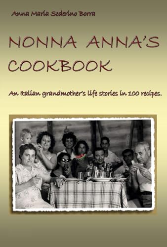 Scheda tipografica per NONNA ANNA'S COOK BOOK