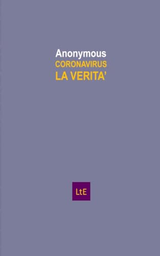 Scheda tipografica per CORONAVIRUS LA VERITA'