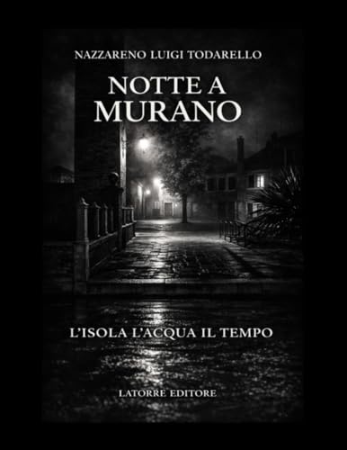 Scheda tipografica per NOTTE A MURANO