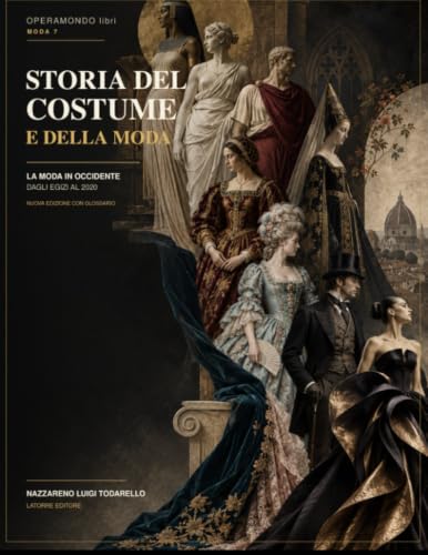 Scheda tipografica per STORIA DEL COSTUME E DELLA MODA