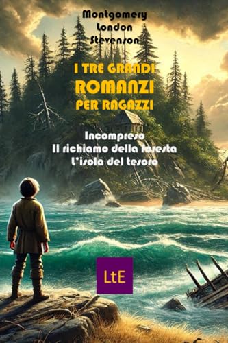 Scheda tipografica per I TRE GRANDI ROMANZI PER RAGAZZI