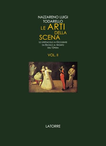 Scheda tipografica per LE ARTI DELLA SCENA VOL.II