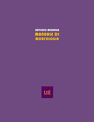 Scheda tipografica per Manuale di morfologia