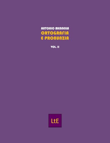 Scheda tipografica per ORTOGRAFIA E PRONUNZIA