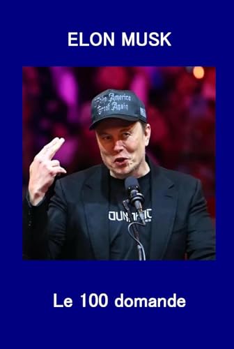 Scheda tipografica per ELON MUSK LE 100 DOMANDE