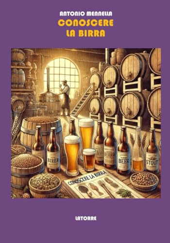 Scheda tipografica per CONOSCERE LA BIRRA