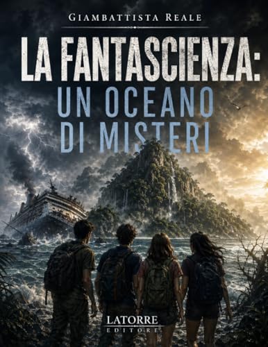 Scheda tipografica per LA FANTASCIENZA: UN OCEANO DI MISTERI