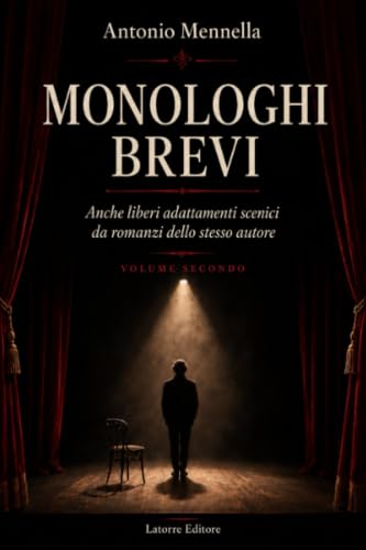 Scheda tipografica per MONOLOGHI BREVI